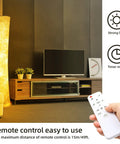 61 Inch RGBWW LED Floor Lamp For Living Room And Bedroom Color Changing Dimmable Ambient Light With Remote Control