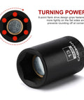 13mm socket from 3/8 Inch Drive Magnetic Socket Set Shallow 6-Point Metric 7mm To 19mm, CR-MO steel, corrosion-resistant finish