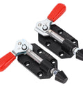 Two Pack Quick Release Push Pull Toggle Clamp For Woodworking And Metal Fabrication Pro Grade 20mm Stroke Adjustable Positioning Jig