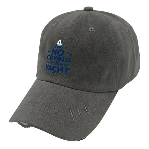 Lightweight Breathable Mens Baseball Hat For All Season Comfort Dark Grey Cap With Soft Fit Perfect For Running Hiking Cycling Walking And Everyday Cool Active Style On The Go with nautical embroidery