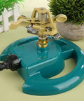Alloy Base Garden Sprayer With Wide Spray Range And Low Water Use For Lawn And Field Irrigation, 21cm Diameter, durable plastic