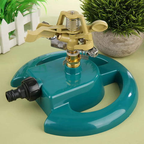 Alloy Base Garden Sprayer With Wide Spray Range And Low Water Use For Lawn And Field Irrigation, 21cm Diameter, durable plastic