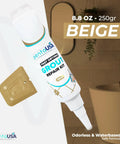 Warm Beige Tile Grout Repair Kit With Premixed Sanded Grout For Bathrooms Showers And Kitchens Water Resistant Filler Tube