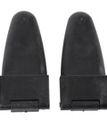 Rear Glass Door Hinges Kit For LEER 100XL And 100LE Truck Cap 2 Hole Design Direct Fit OEM 103528 Replacement Plastic Window Hinge Set