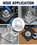 Top Tier Double Layer Self Locking Washers Made From 304 Stainless Steel that really grip for metal assembly and machinery use.
