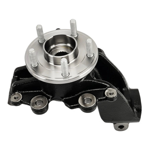 Front Steering Knuckle And Wheel Bearing Hub Assembly Kit For Ford Focus 2012 2018 Front Left And Right 2 Piece Set Replaces BR935005LK BR935006LK Direct Fit No Fuss Install