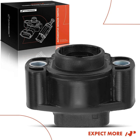 Throttle Position Sensor TPS For Dodge And Jeep Easy Install That Restores Idle And Snappy Throttle Response For Dakota Cherokee Grand Cherokee Wrangler And Viper With 2.5L 4.0L And 8.0L V10 Engines black sensor and box
