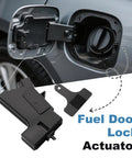 Fuel Door Lock Actuator Replacement For Kia Optima 2011-2020 And Hyundai Sonata Sedan 2015-2019, black plastic, easy to install