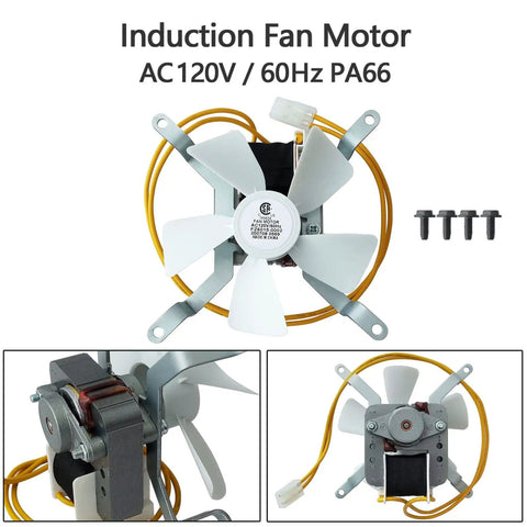 Induction fan motor kit for Auger Motor And Induction Fan Kit For Traeger And Pit Boss Wood Pellet Grills replacement parts.