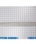 Dishwasher Lower Spray Arm Replacement W10319027 WPW10319027 AP6019436 PS11752743 displayed on a grid for size reference.