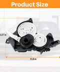 Hvac Blend Door Actuator Replacement Fits 87106 0C140 For 2007 2021 Toyota Tundra And 2008 2022 Sequoia climate control part size 8.27x11.8 inches.