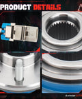 Close-up details of Single Front Wheel Hub Bearing Assembly 513121 Heavy Duty Sealed Hub for Chevy Impala Monte Carlo Venture