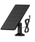 360 Degree Rotating Solar Panel Kit For Automatic Chicken Coop Doors, Top Notch Monocrystalline Power, 500mA Output, with USB C Cable