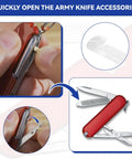 20 Pack Toothpicks Replacement For Swiss Army Knife 1.73 Inch 44mm Multitool Accessory Backup Kit Clear Toothpicks For Everyday Carry And Quick Fixes For Home And Camping Use, clear toothpick for Swiss Army knife slot