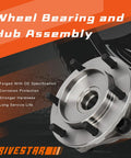 Plug And Play Front Wheel Hub And Bearing Assembly For Toyota 4Runner 2003-2019, Tacoma 2005-2019, 6-Lug, shown in packaging