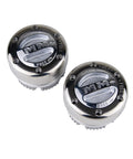 Pair Of Premium Manual Locking Hub Set For 1982 1996 Ford F150 And Bronco Front Hubs Replacing OEM Manual And Automatic Hubs Includes Hardware Requires 95 32720 Conversion Kit For Tough Off Road Traction And Direct Axle Connection