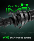 Legit Zephyr Dual Tip Casting Fishing Combo Featuring Ultra Light Im6 Graphite Rod core with carbon layers for strength.