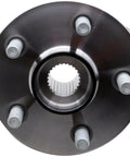 Front view of Front Wheel Bearing And Hub Assembly For Toyota Vehicles Workhorse Repair Kit With Hub And Bearing Direct Fit OEM Quality.