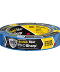 PROSharp Painter's Tape 1 in x 60 yd (0.94 in wide), 1 Roll Blue, featuring Edge-Lock+ technology for precise paint lines