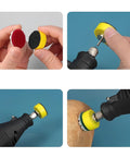 One Inch Diamond Polishing Pad Kit For Detail Finishing, 14 Piece Grit Range From 50 To 10000, with water sanding discs
