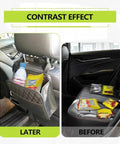Car Seat Back Organizer PU Leather Hanging Pocket Waterproof Easy To Clean Multipurpose Storage Bag for car interior