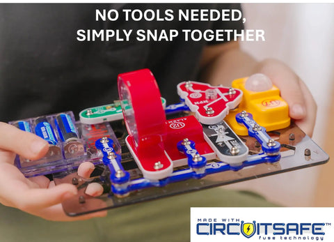 Spy Kit For Kids With 25 Plus Secret Agent Missions Cool STEM Toy To Build Real Motion Detectors Voice Changer Trip Wires Alarms Vibration Sensor And Light Or Sound Alerts snap-together parts with no tools