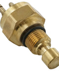 Fan Sensor Switch Compatible With Honda Shadow 750 VT750C 1983 And Other Honda CX And Ascot Models Plus Kawasaki Bayou 400 And Brute Force Mule 4X4 Series For Easy Ride Ready Cooling Control Replacement brass threaded switch, 61.3 mm