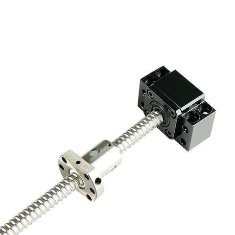 SFU1605 1200mm Ball Screw Assembly With RM1605 End Machined BK/BF12 And DSG16H Nut Housing A Solid Workhorse For CNC Machines And 3D Printers Heavy Duty Precision Low Friction Quiet Long-Lasting Performance ball screw with BK/BF12 supports and nut housing