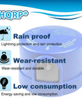 Outdoor Photocell Light Sensor Switch Dusk To Dawn Auto Control Twist Lock Plug with rainproof and wear-resistant features.