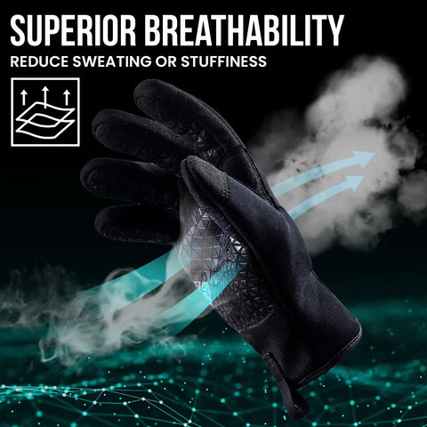 Heavy Duty Grip Work Gloves With Level 3 Needle Resistance, Level 5 Puncture Protection And A7 Cut Resistant, breathable