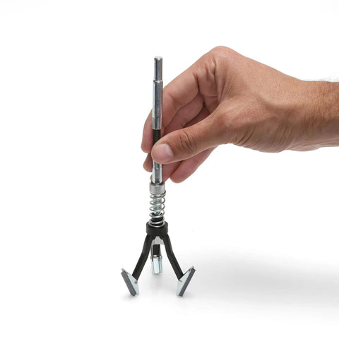 Hand holding adjustable brake cylinder hone pro grade for brake repair and engine honing, medium grit tool