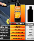 Scratch Repair And Swirl Remover Kit For Cars And Trucks With Buffer Pad And Polishing Compound Eight Point Four Fluid Ounces Car Paint Restorer Waxing And Shine Kit Professional Grade Formula For Quick Results And A Slick Shine displayed with buffer pad