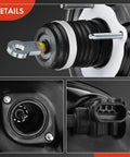 Heavy Duty Vacuum Brake Booster Direct Swap For Chrysler Town And Country Dodge Grand Caravan Ram CV 3.6L V6 2011 To 2016, showing detailed components.
