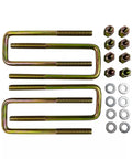 Rear Axle U Bolts And Plate Kit For GM C1500 K1500 Silverado Tahoe Yukon Escalade 1988 1999 Fitment Square U Bolts set