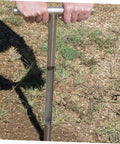 Stainless Steel Soil Sampler Probe With T Handle For Lawn Care And Garden Testing 304 Metal Soil Sampling Tool in use