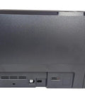 Back view of Single Sided Id Card Printer Bundle showing ports and connections, designed for turnkey id printing setup.