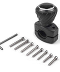 Power Steering Wheel Spinner Knob Fits Cars Trucks Tractors Mowers Forklifts And More Easy To Install With Four Screw Lengths 30mm 35mm 40mm 45mm Universal Steering Wheel Accessory