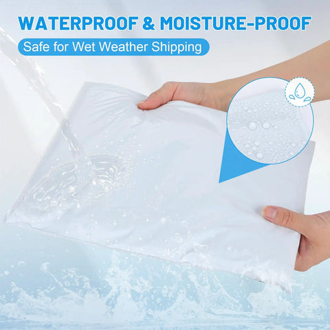 Heavy Duty Weatherproof Poly Mailers 14.5x19 Inch 200 Pack Shipping Bags Built Tough For Clothing Apparel No Sweat Packing Smooth Sailing Daily Hustle