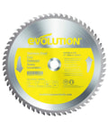 Front view of 12 Inch Stainless Steel Cutting Saw Blade With 80 Teeth For Low RPM Saws Beats Heat And Burrs With Dry Cut Tech