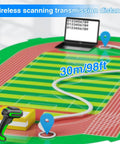 Image showing UHF RFID Reader With EPC Gen 2 18000-6C Protocol And Industrial Barcode Scanner with 30m wireless scanning distance.