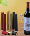Premium Pvc Heat Shrink Wine Bottle Caps 120 Pieces Assorted Pack Heavy Duty Seal Wraps For Liquor And Craft Brewing, assorted caps near wine bottle.
