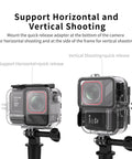 Beefy Underwater Case For Ace Pro 2 Action Camera 45m Waterproof Housing with Adapter and Screw, horizontal and vertical mount.