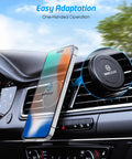 Two Pack Magnetic Phone Holder For Car Universal Air Vent Mount For Phones And Small Tablets Magnetic Car Phone Mount