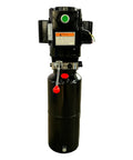 Two Post Lift Pump 110V Hydraulic Power Pack For Car Lifts 2.65 Gallon Reservoir Heavy Duty Hydraulic Unit, front view