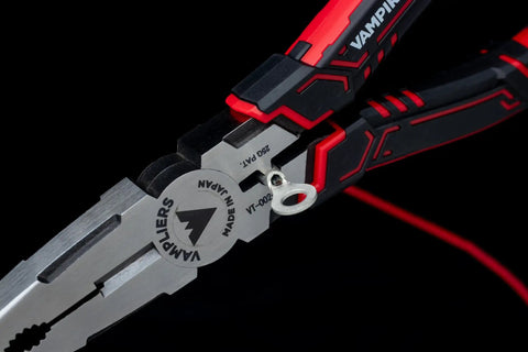 Caiman 7.5 Inch Stripped Screw Extractor Needle Nose Pliers With Wire Cutter Crimper For Auto Pros And Electricians Pro Grade Multipurpose Long Nose