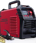 Dual Arc And Lift TIG Welder With Synergic Control, 200A MMA Inverter Welder, 110V And 220V, large LED display showing 200A setting
