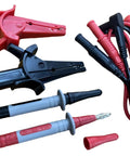 Shop Ready 3 In 1 Motor Checker And Insulation Megohmmeter built for American Pros includes various test leads and clamps.