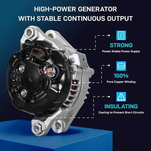 Direct Fit Plug And Play Alternator Replacement For Santa Fe 2019 2020 Santa Fe Sport 2017 2018 Sonata 2015 2019