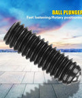Pack Of Ten M4 X 12mm Hex Socket Carbon Steel Ball Spring Plungers built tough with threaded body for secure fastening and positioning.