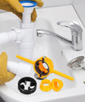 Manual Water Pipe Threading Tool Kit For Home Use With ABS Plastic Die Durable Tube Threader For Plumbing Installations And Maintenance DIY Friendly Color May Vary used on sink pipe